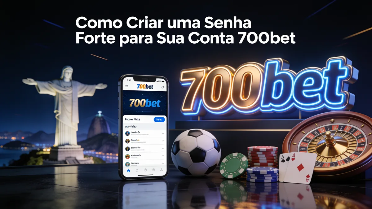 700bet no Brasil — Como Criar uma Senha Forte para Sua Conta 700bet