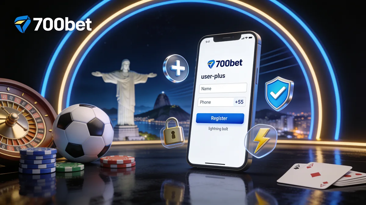 Como Fazer o Cadastro na 700bet Corretamente para jogadores no Brasil